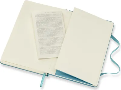 Produktbild von Moleskine Reef Blue Notizbuch Pocket Ruled Hard