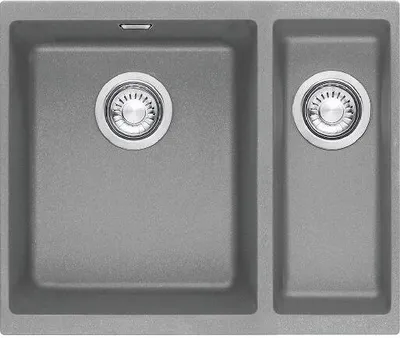 Produktbild von Franke Sirius - Tectonite-Spüle SID 160/2, 560x440, grau 125.0582.208