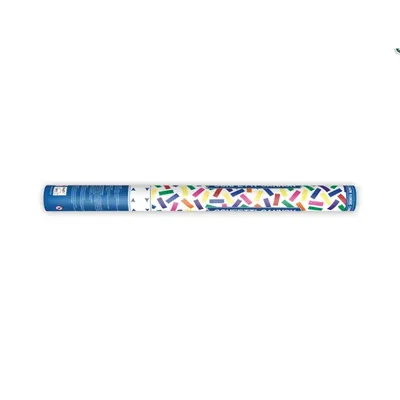 Obrázok produktu pre PartyDeco TUKN60, Konfetové delo, Rôzne farby, Prúžok, Papája, 600 mm, 1 kusov