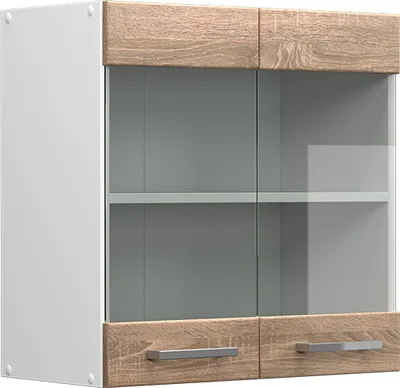 Produktbild von Küchenglasschrank Vicco R-Line Sonoma 60 cm, Model 37789