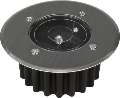 Produktbild von LED-Solar-Bodeneinbauleuchte McShine "LSB-08", Ø85x35mm, Schutzklasse IP44, trittfest