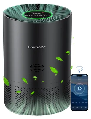 Immagine prodotto di Purificatore d'aria, filtro HEPA H13, controllo Wi-Fi intelligente, wifi-a, 2,0 kg-b