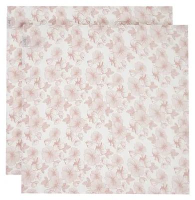 Produktbild von Witlof For Kids Flower Powder Hydrophil Tuch - 65 x 65 cm - 2 Stück