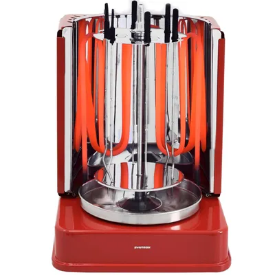 Produktbild von Syntrox Germany Dönergrill Quandira Rotisserie 1400W Rot