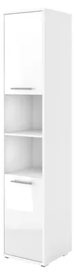 Produktbild von Beischrank CP-08 Weiß Hochglanz LENART CONCEPT PRO Regal Hochschrank Zusatz
