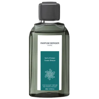 Produktbild von Maison Berger Paris Frische Ozeanbrise Refill für Raumduft Diffuser, Flasche, Flüssigkeit, Ozean, Transparent, 200 ml, Kunststoff