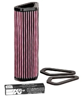 Productafbeelding van K&N luchtfilter voor Ducati / S Evo Multistrada ABS, Streetfighter R, SP, Diavel, 848 / 1098 / 1100 / 1198 / 1200 ccm, bouwjaar 2007 - 2016