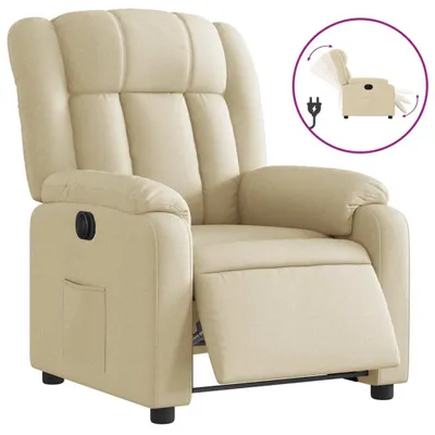 Produktbild von Relaxsessel Elektrisch Creme Stoff
