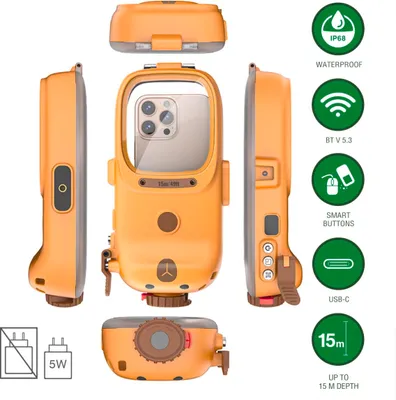 Produktbild von 4Smarts Wasserdichte Hülle Stark universal
