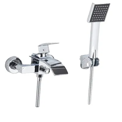 Immagine prodotto di Miscelatore per vasca a parete, design monocomando, cartuccia in Vetroceramica, cromo A