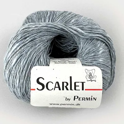 Zdjęcie produktu dla Scarlet by Permin – ekologiczna letnia przędza z lnu, bawełny i ECOVERO™ (02 jasnoniebieski)