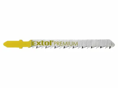 Image de Lame pour scie sauteuse 5pcs, 75x4,0mm, BOSCH, HCS EXTOL-PREMIUM