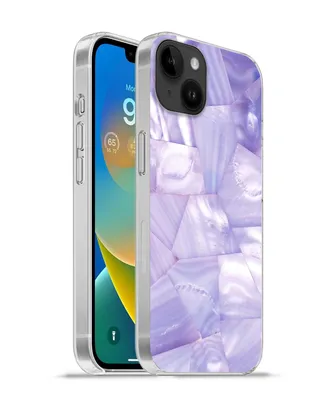 Produktbild von MuchoWow® Handyhülle Schutzhülle Hülle für Apple iPhone 14 Plus - Soft case Naturstein - Muster - Perlmutt Silikon Softcase Handy Hülle - Abbildung