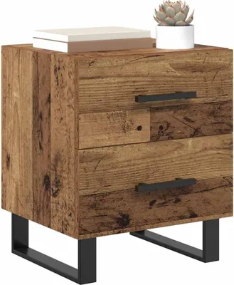 Obrázok produktu pre vidaXL Starý drevený nočný stolík 40 x 35 x 47,5 cm materiál na báze dreva