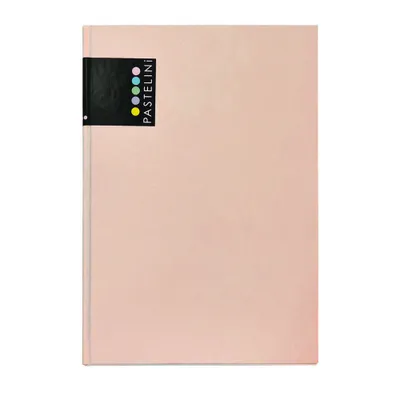 Obrázok produktu pre Karton P+P Záznamník A4/96 listov PASTELINI marhuľová laminovaná podložka 7-125