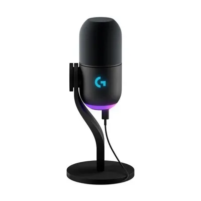 Produktbild von Mikrofon Logitech G Yeti GX, Kabelgebunden, LIGHTSYNC, PC & Mac Kompatibel, Schwarz