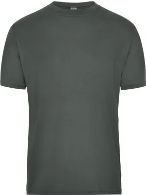 Produktbild von Strapazierfähiges und pflegeleichtes T-Shirt dark-grey, Gr. XXL