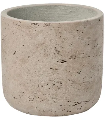 Obrázek produktu pro Pottery Pots Charlie, Květináč, Volně stojící, Hlína, Šedá, Kulatý, Vnitřní/venkovní