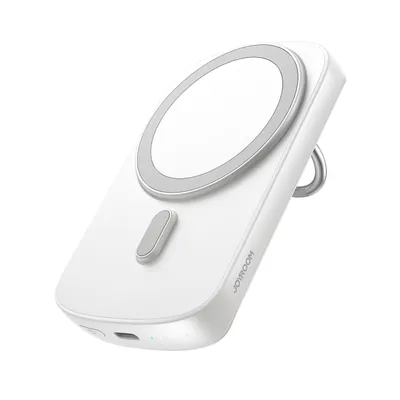 Obrázek produktu pro Joyroom powerbank indukcyjny 6000mAh z ringiem i podstawką do 20W biały (JR-W030)