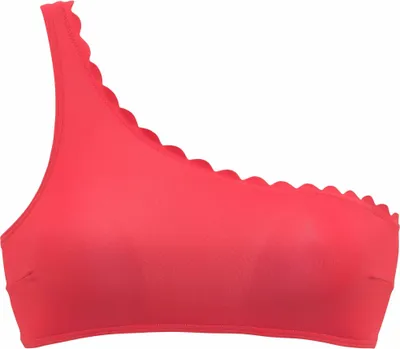 Produktbild von LASCANA Bustier-Bikini-Top Scallop rot Größe 36 Cup A/B