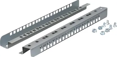 Produktbild von EFB Elektronik 691675.20, Regal-Schienenset, Metall, Metallisch, 2 Stück(e)