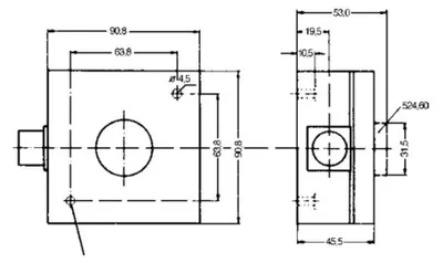 Productafbeelding van Eberle universeel thermostaat AZT-I 524510 met binnenschaal, bereik 5-35°C, artikelnummer 052461140510