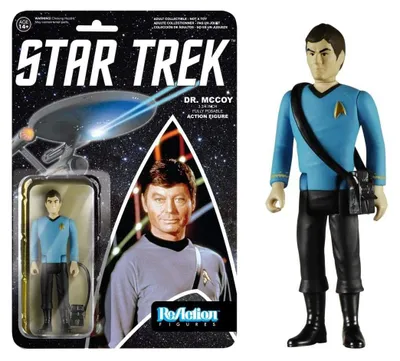 Productafbeelding van Funko Star Trek Reaction Figuur, Dr. McCoy, 10 cm