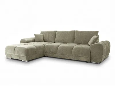 Produktbild von Ecksofa SYDNEY L-Form mit Bettkasten und zusätzlichen Kissen, Vibe 38
