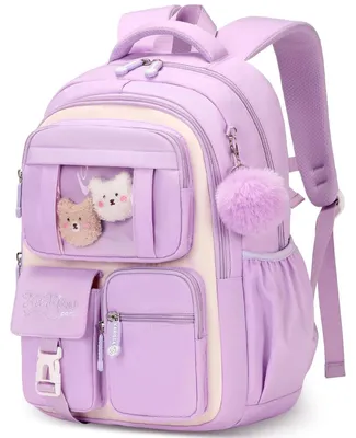 Produktbild von Rucksack für Mädchen mit großem Fassungsvermögen