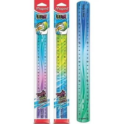 Immagine prodotto di Righello Twist'n Flex Decor infrangibile 30 cm MAPED