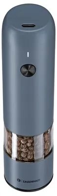 Produktbild von ZASSENHAUS Pfeffermühle KÖLN USB elektrisch 14 cm blau