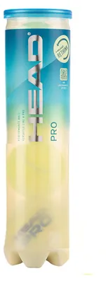 Immagine prodotto di Head - Palline da tennis "Pro 571721"  Confezione da 4 MR2064 (taglia unica) (giallo)
