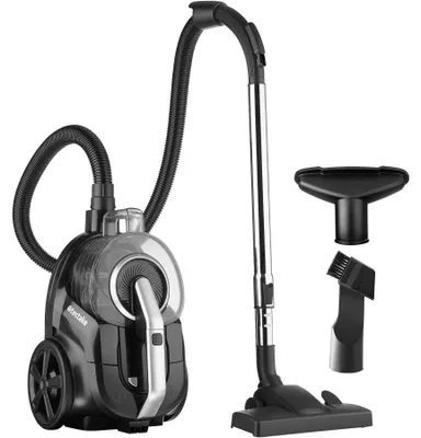 Produktbild von tectake® Staubsauger VC900 900 W, beutellos 43 x 27 x 88 - 117 cm