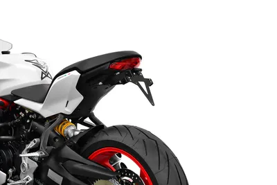 Obrázek produktu pro ZIEGER Classic Kompletní držák registrační značky kompatibilní s Ducati Supersport / S BJ 2017-20 / Supersport 950 / S BJ 2021
