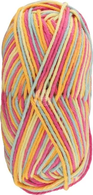Produktbild von Lana Grossa - Star Print 0362 gelb orange pink mint