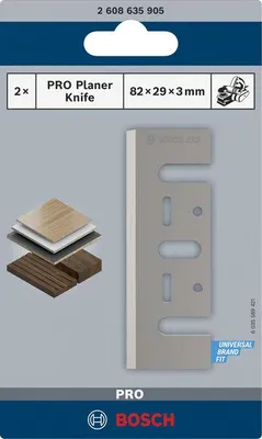 Produktbild von PRO Hobelmesser, 82 x 29 x 3 mm, 2 Stk