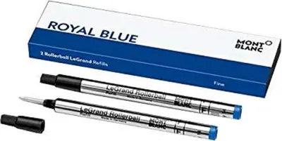 Produktbild von MONTBLANC Rollerballminen F LeGrand royal blue 2 Stück
