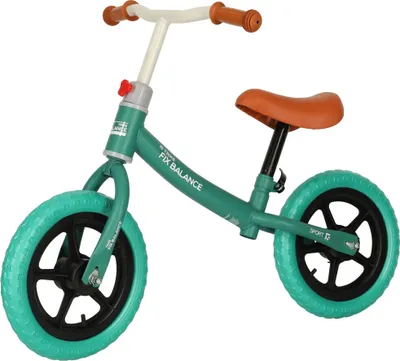 Image de KIK KX4544_1 : Tricycle d'apprentissage pour enfants, modèle Fix Balance, couleur turquoise