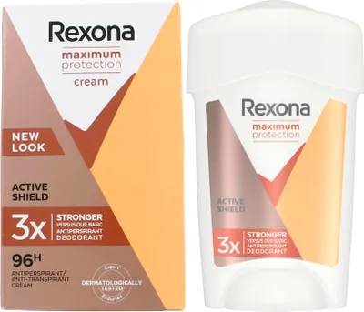 Immagine prodotto di Rexona Deo Creme MAXIMUM Active Shield 45ml