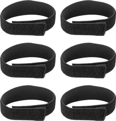 Produktbild von 6 Stück Beingurte, Selbstklebende Elastische Gurte, Selbstklebende Kabelbinder, Bindegurte, Elastische Gurte, Packgurte