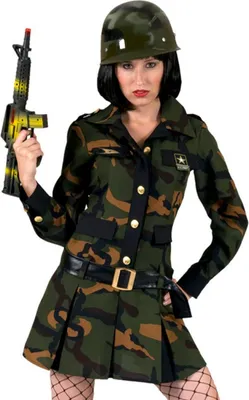 Produktbild von Armee Kostüm für Damen Größe: 40/42