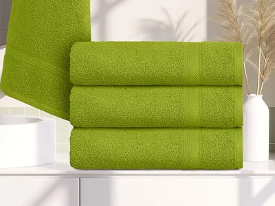 Zdjęcie produktu dla Ręcznik CLARYSSE ELEGANCE 70x140 cm zielony, 100% bawełna
