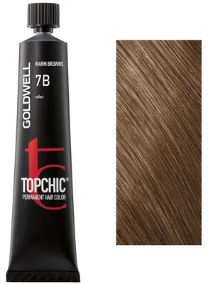 Produktbild von Goldwell Topchic The Browns, Braun, 7B, Safari, Unisex, 60 ml, Alle Haare