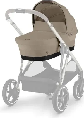 Produktbild von CYBEX Gazelle S Cot, Junge/Mädchen, 9 kg, 4,5 kg, Mandel, Beige
