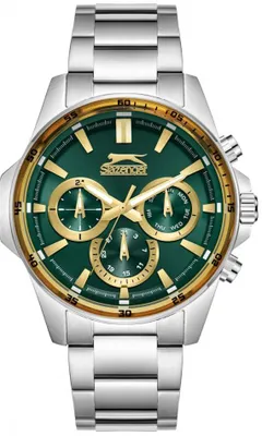 Produktbild von Herrenuhr SLAZENGER SL.09.2456.2.04, grün, modisch