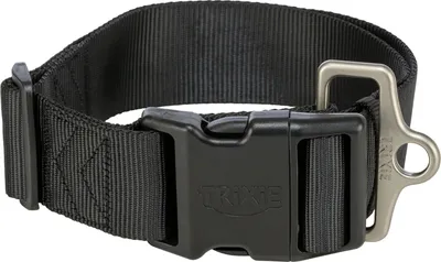 Produktbild von TRIXIE Premium Halsband - schwarz - 55–80 cm/50 mm