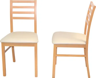Produktbild von Esszimmerstuhl 2er-Set Massivholzstuhl