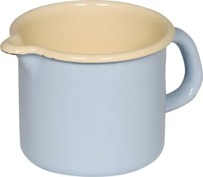 Produktbild von Riess Pastell Schnabeltopf 9 cm blau (0038-6)
