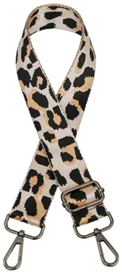 Produktbild von Verstellbares Luipaard-Taschenband aus Polyester, 75-130 cm, schwarz, schmaler Gurt