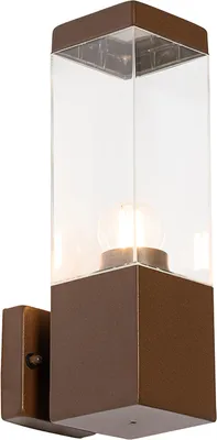 Produktbild von Moderne Außenwandleuchte RostBraun Malios